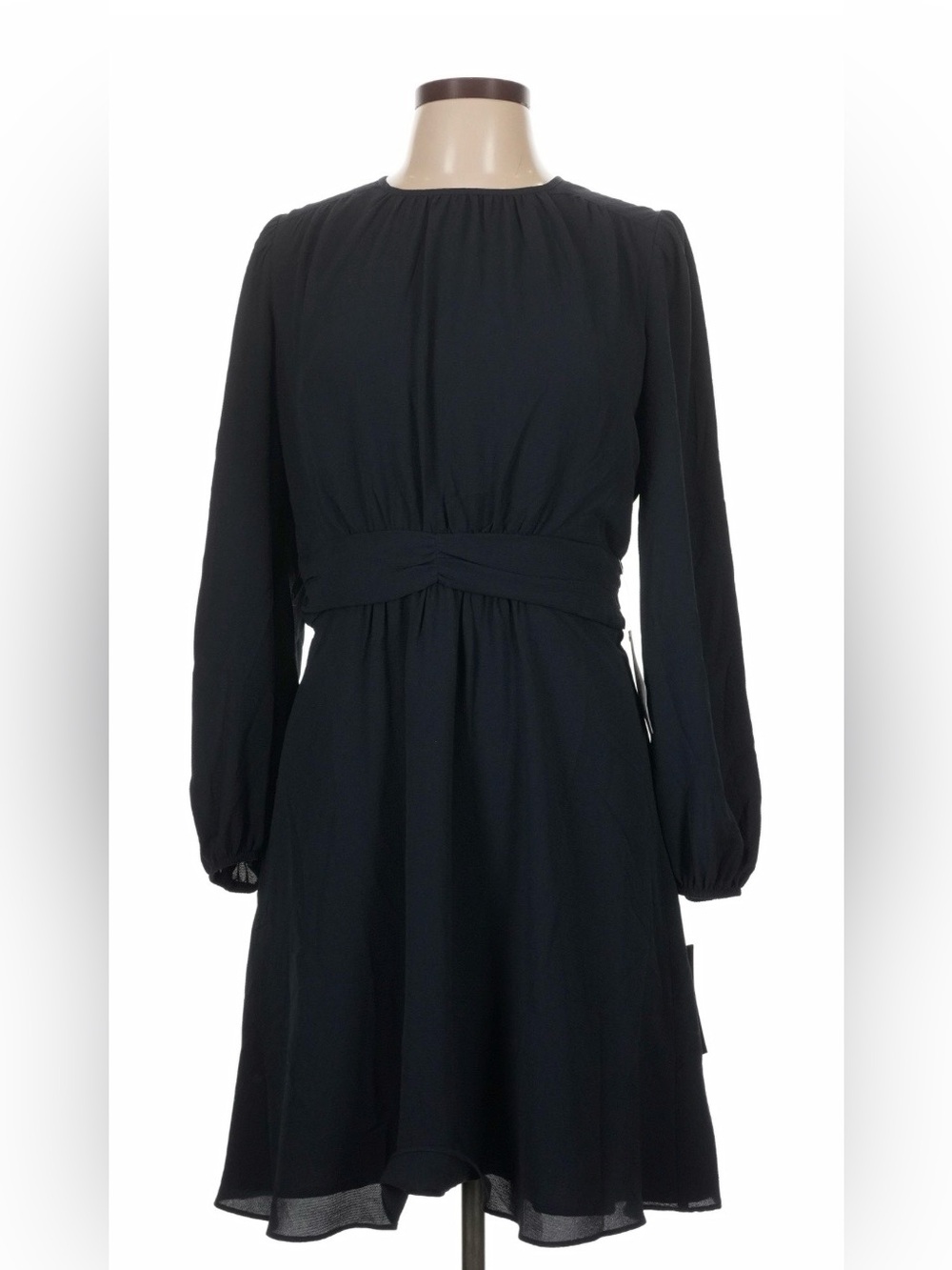 DONNA MORGAN Navy Long-Sleeve Women's Dress NWT